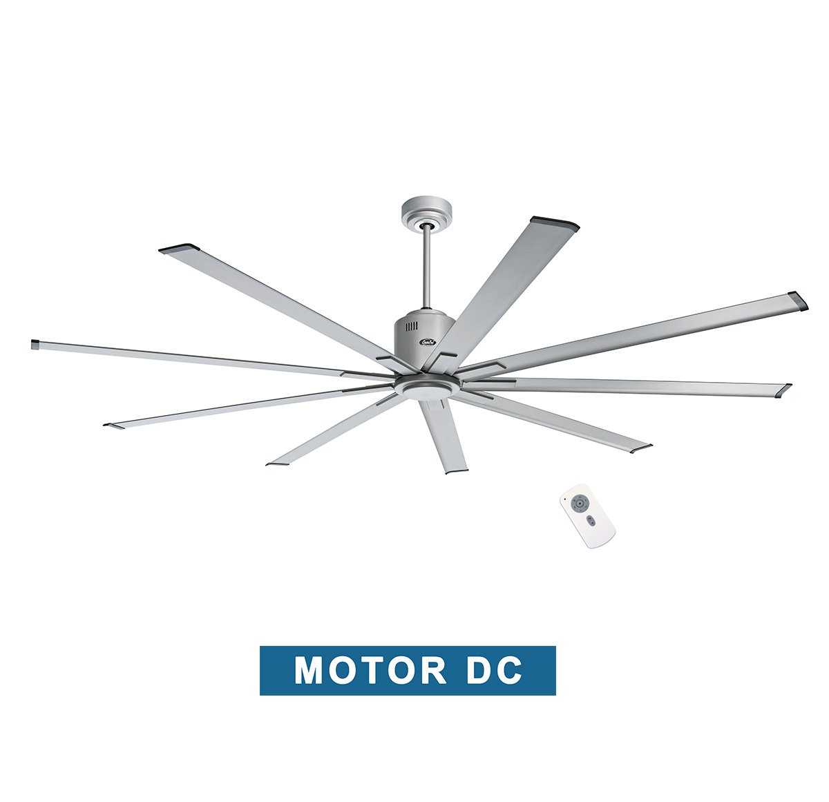 Ceiling Fan Big Smooth Eco Ts Wing Titansilber Amazon Co Uk Diy