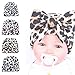 Sunward(TM) Newborn Hospital Hat With Leopard Flower (15*15cm, Yellow)