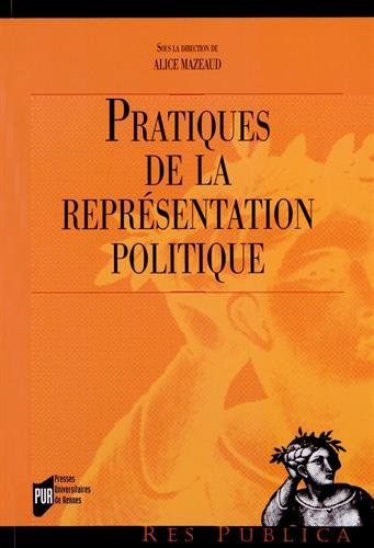 Pratiques de la représentation politique