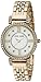 Anne Klein Women's AK/2928GBST Swarovski Crystal Accented Gold-Tone Watch and Beaded Bracelet Set