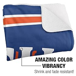 University of Utah Mural Sherpa Blanket, Warm Soft