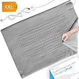 XXL Heating Pad - Electric Heating Pad for Moist and Dry Heat Therapy - Fast Neck/Shoulder/Back Pain Relief at Home (18