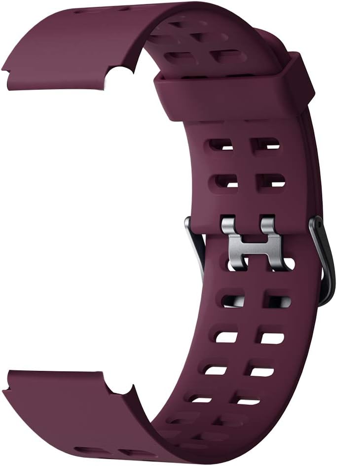 Soft Silicone Smart Watch Bands Replacement Straps Bands(23mm) for YAMAY  SW020 ID205 Smart Watch (Purple) (Color: Purple) | Guatemala Digital -  guatemaladigital.com