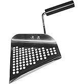 Stainless Products Ltd Stainless Steel RH Popcorn Scoop with Holes - Fast & Effortless Bag Filling, Perfect Kernels Only, Scooper for Popcorn Lovers
