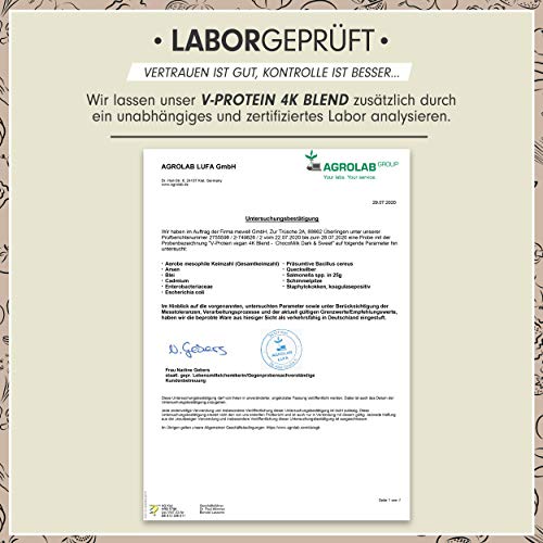 Vegan-Proteinpulver--V-PROTEIN-4K-Blend-Unglaublich-lecker-cremig-750g-Aus-Sonnenblumen-Soja-Hanfsamen-Kuerbiskernen-Pflanzliches-Eiweisspulver-mit-78-Eiweiss-KARAMELL