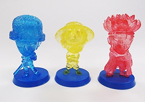 Amazon ルフィ キッド ロー クリアカラーver アニキャラヒーローズ ワンピース Vol 7 シャボンディ諸島編 カルワザオンライン限定2boxセット購入特典 フィギュア ドール 通販