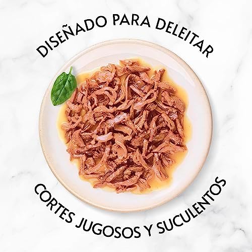 Purina Gourmet Gold Delicias Suculentas, Comida Húmeda para Gato con Pollo, 24 latas de 85g