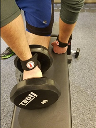 Mr. Strapping Lifting Straps for Weightlifters, Crossfit WOD Training, Bodybuilding – Heavy Duty Durable Padded Men & Women Anti-Slip Gym Grip Hand & Wrist Support Wrap Belt Bands, 1 Pair