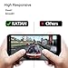 [2 Pack] Nokia 6 2018 Screen Protector, KATIAN HD Full Coverage Protector [Anti-Scratch] [Anti-Fingerprint] [No-Bubble], 9H Hardness Tempered Glass Film for Nokia 6 2018 [Black]