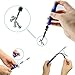 78-in-1 Precision Screwdriver Set,HTOCINQ Magnetic Driver Kit with 54 Bits, Repair Tool kits for iPhone X,8/8s,7,iPad,Laptops,PC,Eyeglasses,Watches