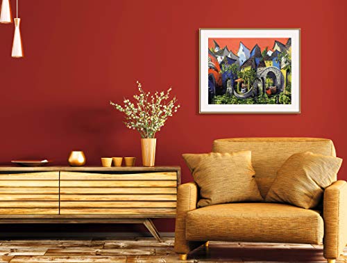 Schipper 609130823 Malen nach Zahlen - Holiday Memories by Miguel Freitas - Bilder malen für Erwachsene, inklusive Pinsel und Acrylfarben, 40 x 50 cm – Bild 6