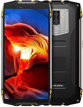Blackview BV6800 Pro - 5.7 inch FHD 18:9 Screen Military Standard Smartphone,IP68 Waterproof Shockproof Dustproof,Octa Core 4GB+64GB, NFC,OTG,16MP Camera,Face ID(Yellow)