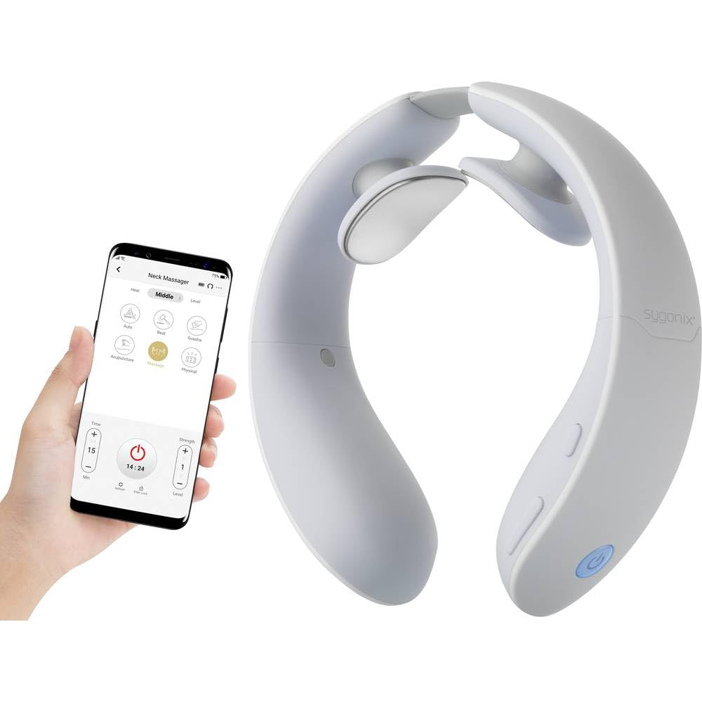 Sygonix Vibration Neck Pillow White