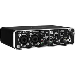 Behringer UMC202HD Audiophile 2x2, 24-Bit/192 kHz