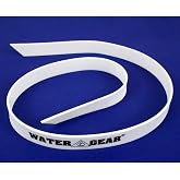 Water Gear White Silicone Goggle Strap