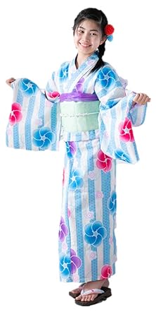 Amazon 2019 浴衣 単品 子供 女の子 ジュニア 小柄な女性 綿紅梅浴衣