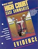 High Court Case Summaries on Evidence Keyed to Mueller, Blatt, Dana L., 0314260609