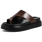 Vintage Choc Jazzy Flip Flops by Tony Bianco
