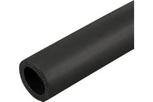 MECCANIXITY Pipe Insulation Foam Tube Lagging Insulation Pipe 23mm ID 33mm OD 6.6ft Heat Preservation for Handle Grip Support