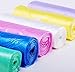 Wenbo Car Colored Trash Garbage Wastebasket Bags Packs of 100 Counts,Thin Material Small Size 20-Liters/5-Gallon (1 Pack/6Rollls)