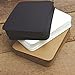 Fecedy 100pcs Blank Kraft Paper Business Cards Word Card Message Card DIY Gift Card (Black)