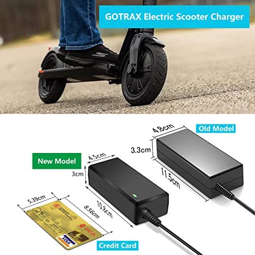 42V 2A Charger Replacement For Electric Scooter Compatible With GOTRAX
