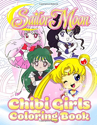 Sailor Moon Chibi Girls Coloring Book Sailor Moon Chibi Girls Beautiful Simple Designs Coloring Books For Adults Teenagers Awesome Exclusive Images Queen Moon 9798651691210 Amazon Com Books