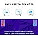 Balhvit Cooling Towel, Cool Towel for Instant Cooling Relief, Chilling Neck Wrap, Ice Cold Scarf For Men Women, Microfiber Bandana - Evaporative Chilly Towel For Yoga Golf Travel