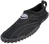 AimTrend Women's Water Pool Beach Aqua Shoes Black Black-7