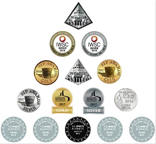 Laplandia Aureus Moltebeere/Cloudberry Wodka Finnland aus Preiselbeeren (40% vol.) – Bild 5