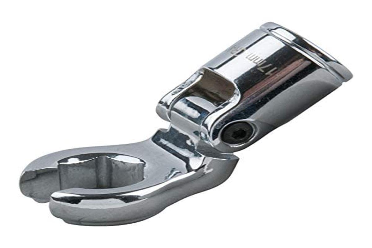 KS Tools 911.1713 3/8 Inch Hinged Ring Spanner Socket, SW14