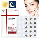 ALDOM Pimple Patch Acne Patch Hydrocolloid Acne Cover Patch Skin Spot Treatment Pimple Patches Day Night Acne Pimple Master Patch Acne Dots Pimple Stickers Acne Cover Patch