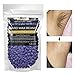 Hair Removal Hard Wax Beans, LuckyFine Body Wax Beans Depilatory Wax Beans Painless Lavender Wax Full Body Bikini Wax for Women Men Purple