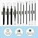 Pimple Popper Tool Kit 11 Pcs, Ybaoo Blackhead Remover Pimple Extractor Tools with Metal Case for Quick and Easy Removal of Blackheads,Pimples,Whiteheads,Zit Popper,Forehead,Facial and Nose (Black)
