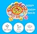 Education Wooden Shape Color Sorting Clock - Teaching Time Number Blocks Puzzle Stacking Sorter Jigsaw Montessori Early Learning Educational Toy for 1 2 3 Year Old Toddler Baby Toys Kids Toy
