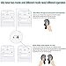 True Wireless Earbuds Ecoker Stereo Bluetooth 4.2 Headphones Mini Twins Dual Cordless Earphones Sweatproof In-Ear Noise Cancelling Headset with Charging Case for Sports Runing