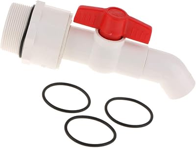 Tenlacum 32mm Plastic Drum Tap Spigot 45 Degree DN50 2inch UPVC Barrel Faucet
