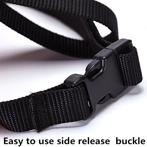 JYHY Short Snout Dog Muzzles- Adjustable Breathable Mesh Bulldog Muzzle for Biting Chewing Barking Training - Image 4