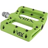 Origin8 Vex Platform Pedals, 9/16,_�Green