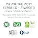 Naturepedic Verse Organic Kids Mattress - Full Firm With Encased Coil Layers - Quilted Sides - Universal Comfort for Trundle and Bunk Beds