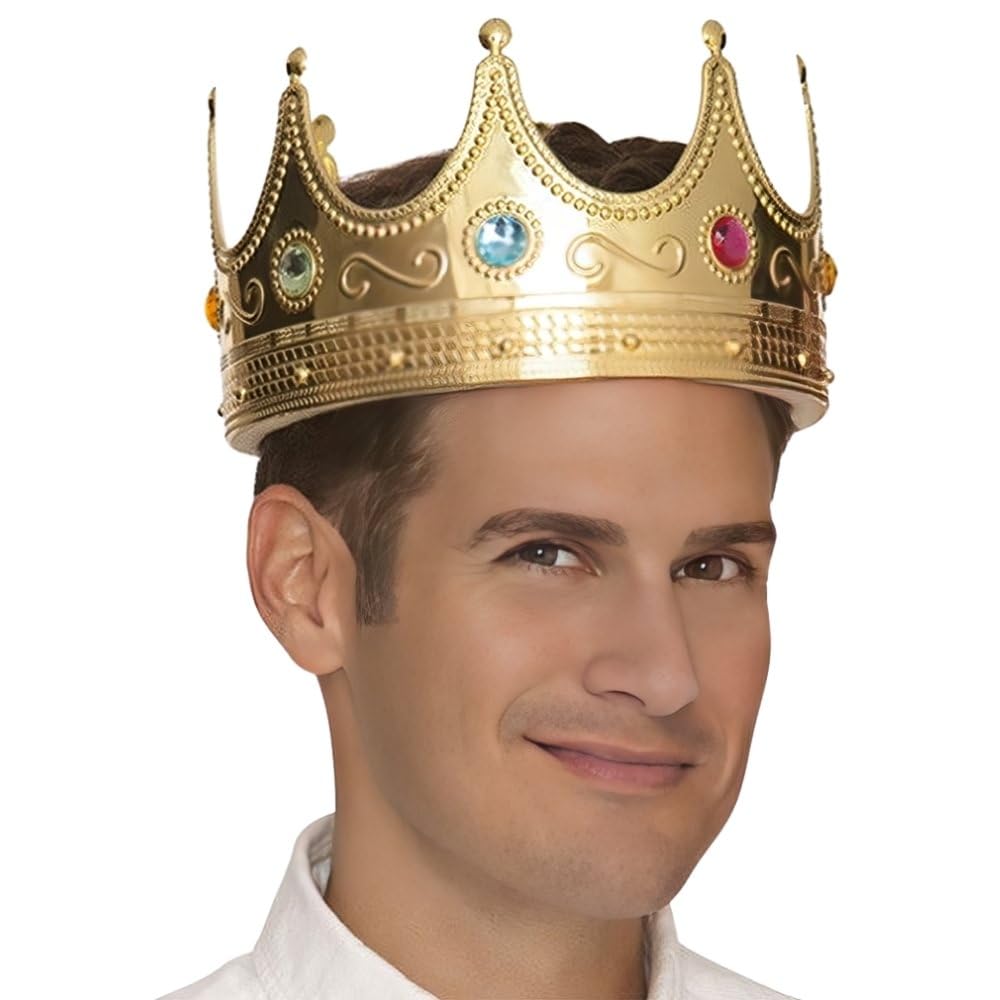 Luxurious Gold Royal Crowns - 0.75