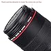 waka Camera Lens Cap, [3 Pack] 49mm Snap-On Lens Cap, Camera Lens Protection Cover with Lens Cap Keeper & Microfiber Cleaning Cloth for Nikon, Canon, Sony & Other DSLR Cameras