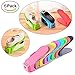 6PCS Plastic Shoe Organizer Space Saving Storage Shoes Rack Durable Shoe Tower Shelf Random Color Set