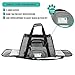 PetAmi Airline Approved Pet Carrier for Cat, Soft Sided Dog Carrier for Small Dog, Cat Travel Supplies Accessories Indoor Cat, Ventilated Pet Carrying Bag Medium Large Kitten Puppy, Large Heather Gray