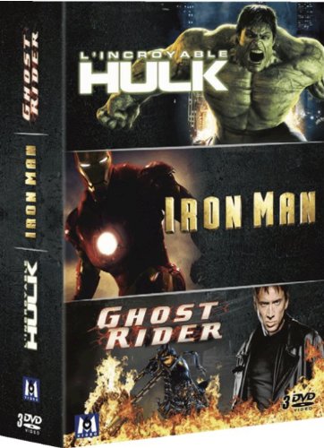 L'incroyable Hulk + Iron Man + Ghost Rider - Pack