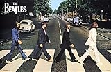 The Beatles (Abbey Road) Music Poster Print - 36x24