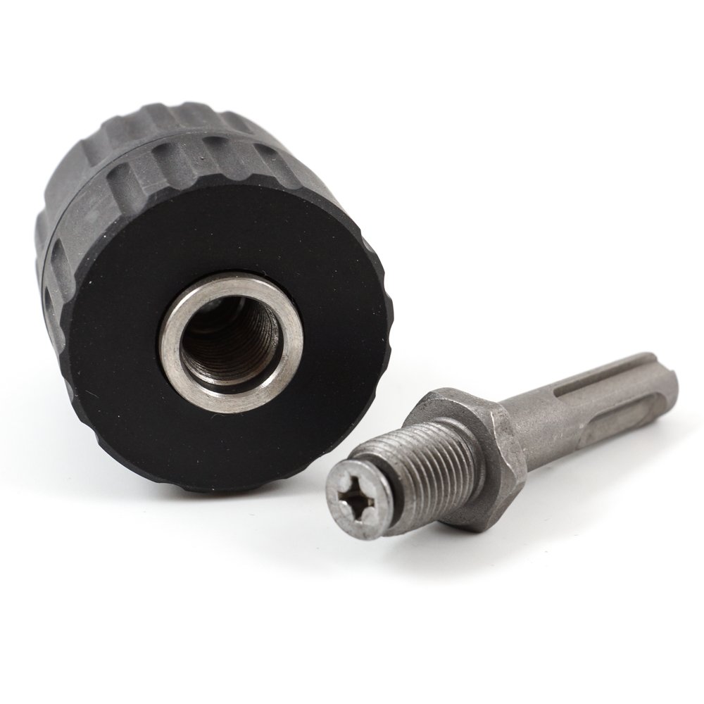 DIYI Professional 13MM Keyless Impact Drill Chuck Hand Tool with Lock and SDS Adaptor