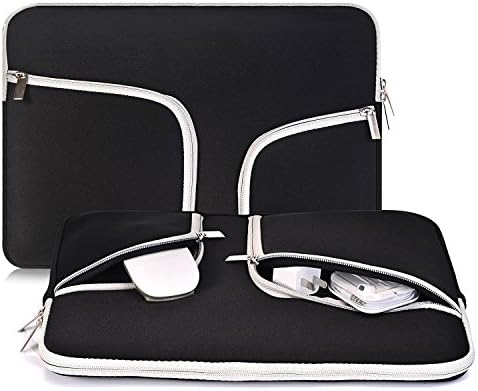 Laptop Sleeve 11-11.6 Inch ,Egiant Waterproof Prtective Carrying Case Bag for Mac Air 11 /Mac 12/Acer Chromebook R11/HP Stream11/Suface Pro 3/4,11.6" Acer Samsung Dell HP Lenovo Asus Toshiba Chromebook Computers(Black)