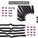 Stamped Glorious Crochet Hair Pre Looped 14 Inch Bomb Twist Crochet Hair for black women kinky Passion Twist Mini Twist Hair with Curly End (4 Packs)