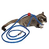 Exotic Nutrition Sugar Glider & Squirrel Harness - Safety Leash for Small Animals